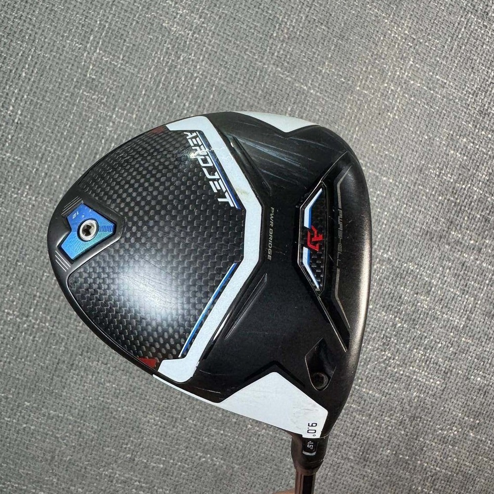 Cobra Aerojet Driver Head 9.0 Black White Blue Right Handed Golf Club Head